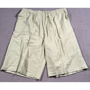 King Size Shorts Men 2XL Big Green Sweat Pocket Drawstring Athleisure Basketball